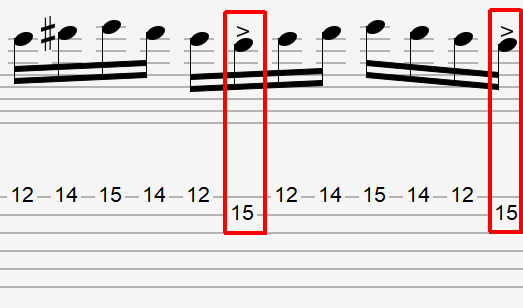 Guitar-Speed-Exercise-With-Accent Guitar-Speed-Exercise-With-Accent
